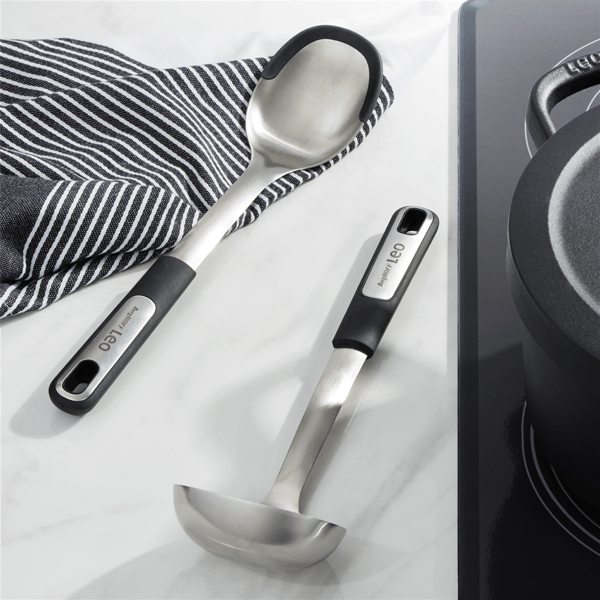 BergHOFF Graphite 2pc. Soup Ladle & Serving Spoon Set - image 