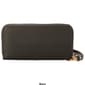 Womens Sasha Distressed Pebble Zip-Around Wallet - image 2