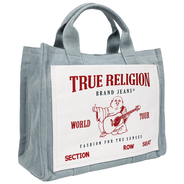 True Religion Ace Mega Pocket Buddha World Tour Tote