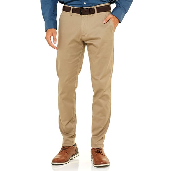 Mens Haggar(R) Life Khaki Slim Fit Pants - image 