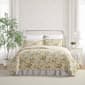 Laura Ashley Roses Cotton King Quilt Set - image 1