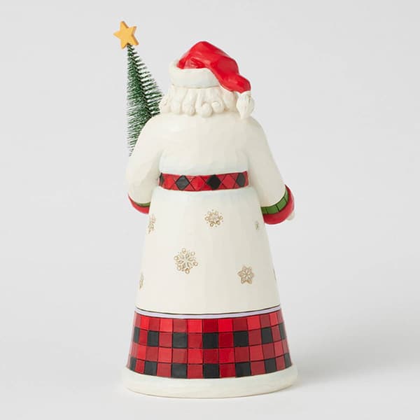 Jim Shore Highland Glen Santa w/ Sisal Christmas Figurine