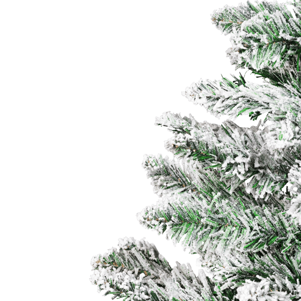 Northlight 3ft. Frosted Pine Christmas Tree in Burlap Base