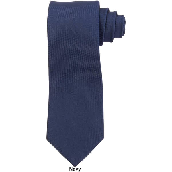 Mens Calvin Klein Silver Spun Solid Tie