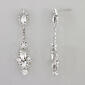 Rosa Rhinestones Victorian Drop Earrings - image 1
