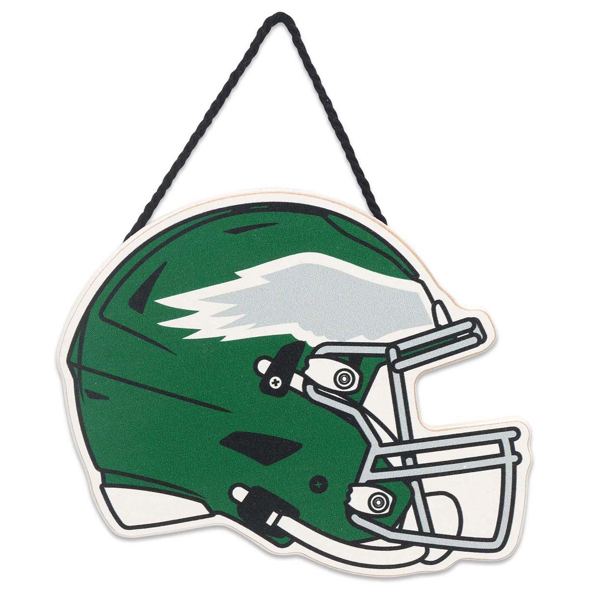 Open Road Eagles Hanging Wood Helmets