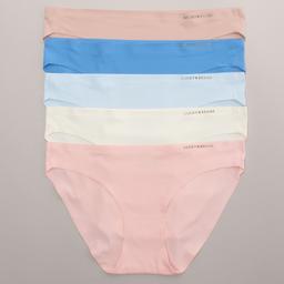 Womens Lucky Brand Micro Laser Bonded Bikini Panties - LVD90475