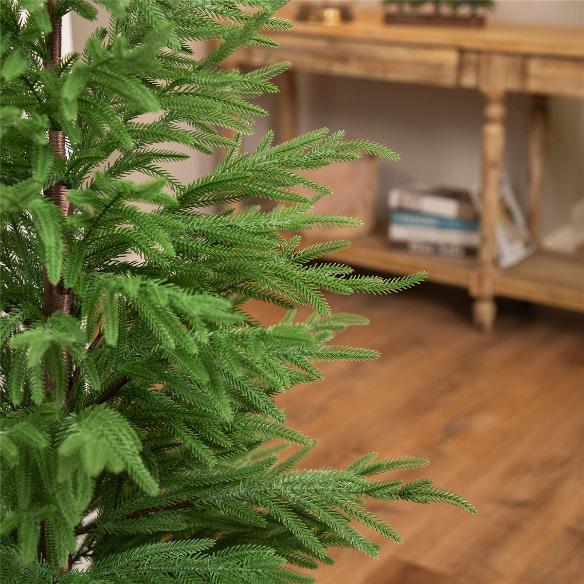 Northlight 6ft. Medium Norfolk Pine Potted Christmas Tree