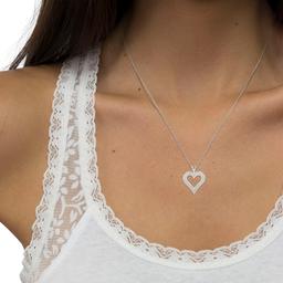 Diamond Classics™ 1ctw. Diamond Heart Pendant