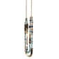 Ashley Cooper(tm) Gold-Tone Wood Bead 2 Row Necklace - image 1