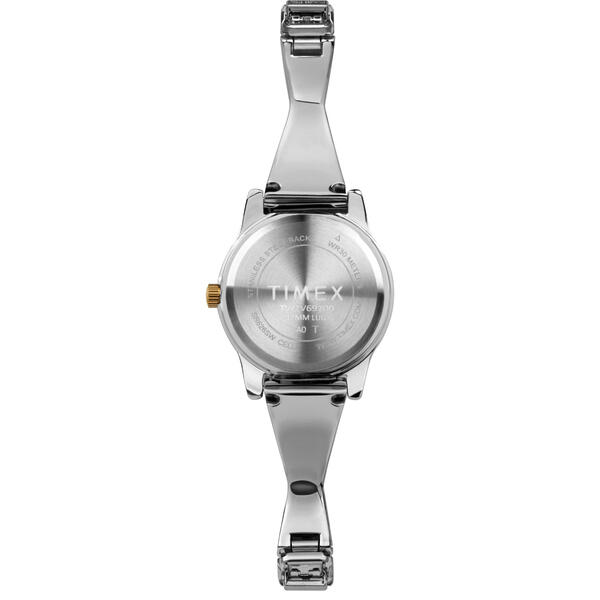Womens Timex&#174; Two-Tone Textured Dial Watch - TW2V69700JT