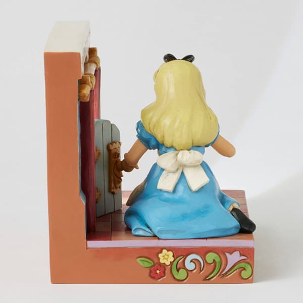 Jim Shore Disney Traditions Alice in Wonderland LED Door Figurine