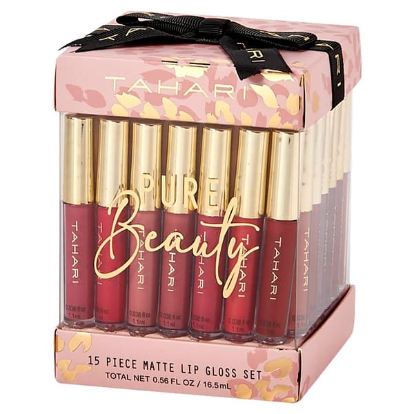 Tahari 15pc. Matte Lip Gloss Set - image 