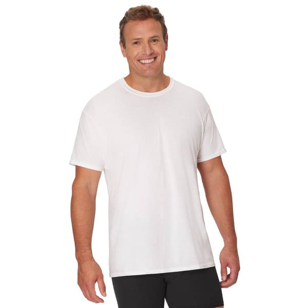 Mens Big & Tall Hanes Ultimate(R) 3pk. Tee - White