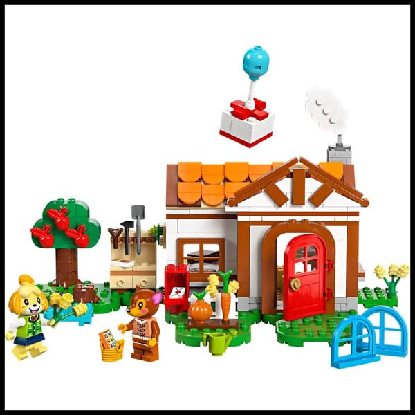 LEGO&#174; Animal Crossing Isabelle''s House Visit