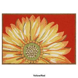 Liora Manne Frontporch Sunflower Rectangular Accent Rug