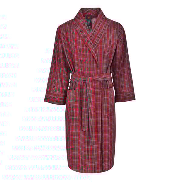 Mens Hanes&#40;R&#41; Ultimate&#40;R&#41; Plaid Woven Robe