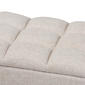 Baxton Brette Mid-Century Upholstered Storage Bench Ottoman - image 6