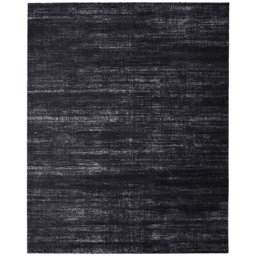 HomeRoots Black & Grey Power Loom Accent Rug