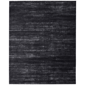 HomeRoots Black & Grey Power Loom Accent Rug - image 1