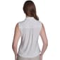 Womens Tommy Hilfiger Sleeveless Ruffle Button Front Dot Blouse - image 2
