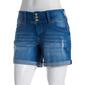 Womens Royalty Wbb Triple Button Roll Cuff 5in. Shorts - image 1