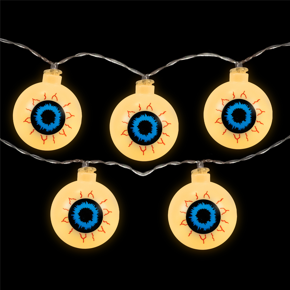 Northlight 10ct. LED Bloodshot Eyeball Halloween Lights