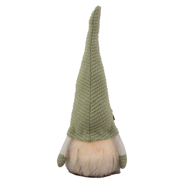 Northlight Seasonal LED Spring Gnome with Flower Hat