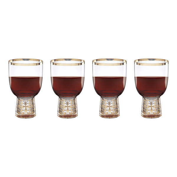 Lenox® Tuscany Classics Gold Frost Wine Glasses - Set of 4