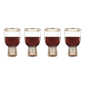 Lenox® Tuscany Classics Gold Frost Wine Glasses - Set of 4 - image 4