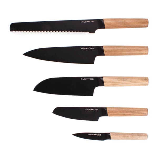 BergHOFF Ron Stainless Steel 6pc. Knife block Set