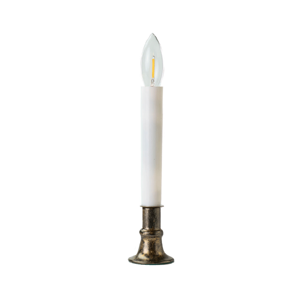 IMC Arlington Antique Bronze LED Window Candle W/Timer 4pc. Set