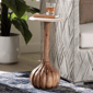 bali & pari Usama End Table with Marble Stone Top - image 6