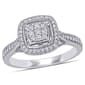 Diamond Classics(tm) 10kt. White Gold 1/3ct. Diamond Engagement Ring - image 1