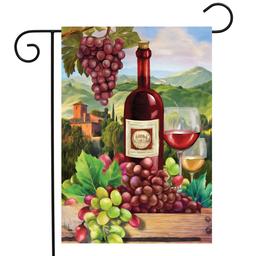 Briarwood Lane Wine Country Garden Flag