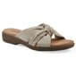 Womens Cliffs by White Mountain Blinding Slide Sandals - image 1