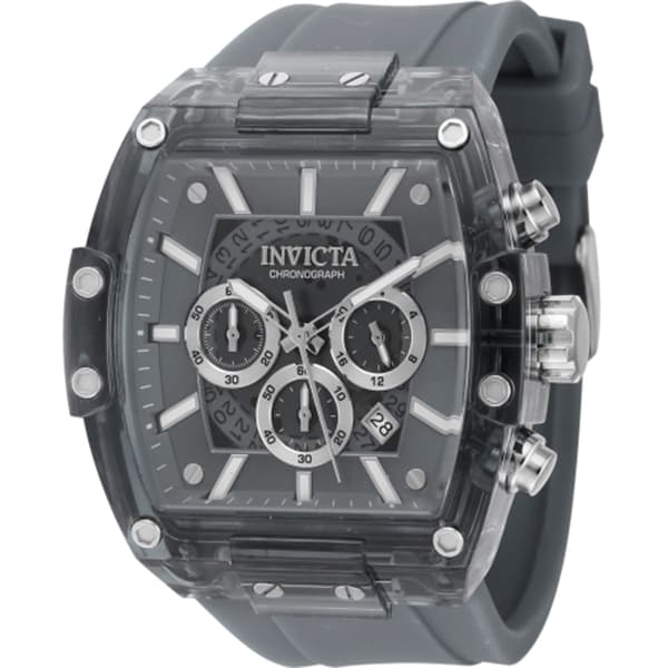 Mens Invicta S1 Rally Quartz Chronograph Black Dial Watch - 44349 - image 