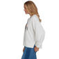 Womens Ruby Rd. Game of Luxe Football Graphic Terry Sweatshirt - image 3