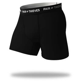 Mens Pair Of Thieves 2pk. Fashion Boxer Briefs - Black