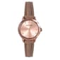 Womens Ellen Tracy Rose Gold Mini Faceted Bezel Watch - ET5405RG - image 1