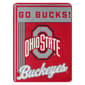 Sweet Home Collection NCAA Ohio State Buckeyes Throw - image 1