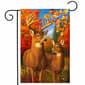 Briarwood Lane Autumn Deer Pair Garden Flag - image 1