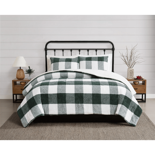 Cannon Cozy Buffalo Check 3pc. Comforter Set - image 