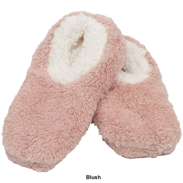 Womens Capelli New York Cozy Fleece Pull On Slipper Socks