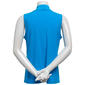 Womens Kasper Sleeveless Knot Front Solid Blouse - image 2