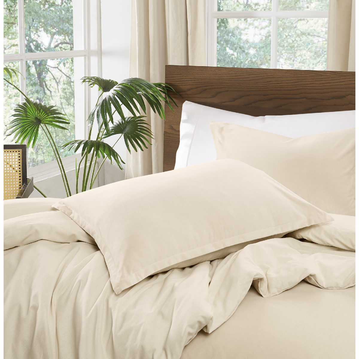 Brooklyn Loom Matte Cotton Velvet 3pc. Comforter Set