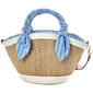 Nanette Lepore Dorothea Straw Dome Satchel - image 3