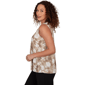 Womens Emaline Verde Grove II Sleeveless Keyhole Neck Blouse - image 4