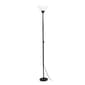 Simple Designs 1 Light Stick Torchiere Floor Lamp - image 2