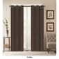 J&V Textiles Denver Embossed Blackout Grommet Curtain Panels - image 6